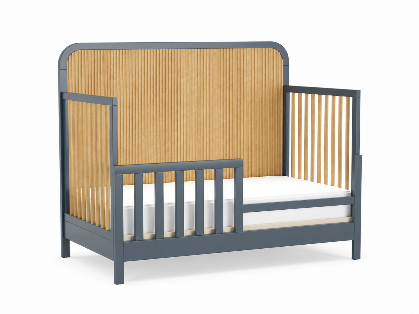 Color: Graphite/Natural | Milano Crib