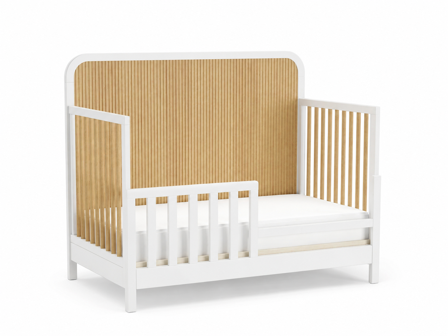 Color: White/Natural | Milano Crib