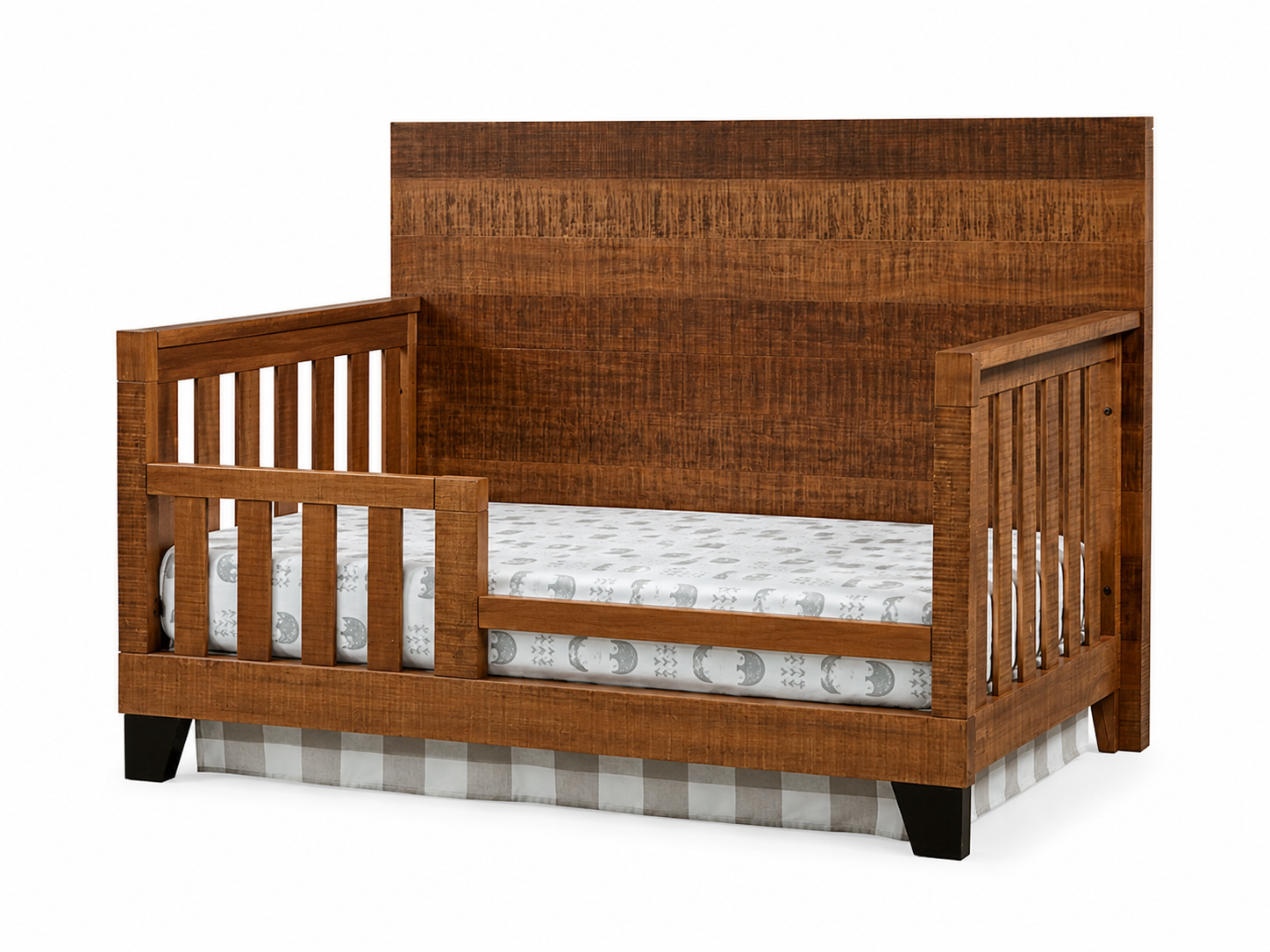 Color: Brushed Wheat | Urban Rustic Convertible Crib
