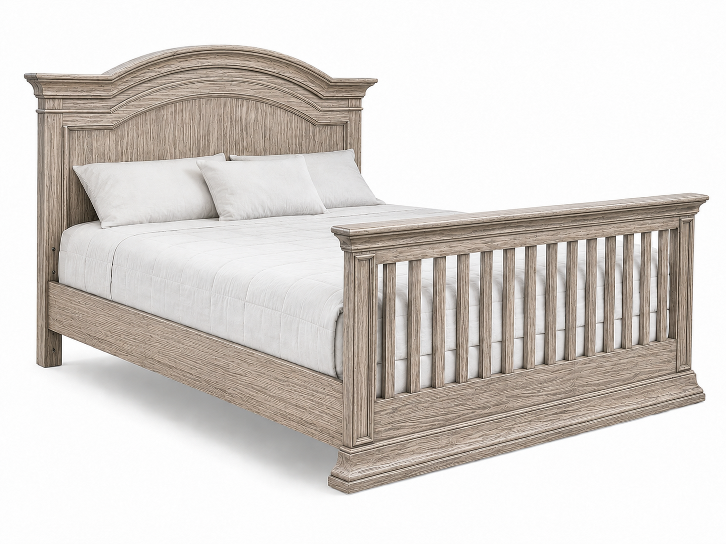 Color: Rustic White | Khloe Convertible Crib