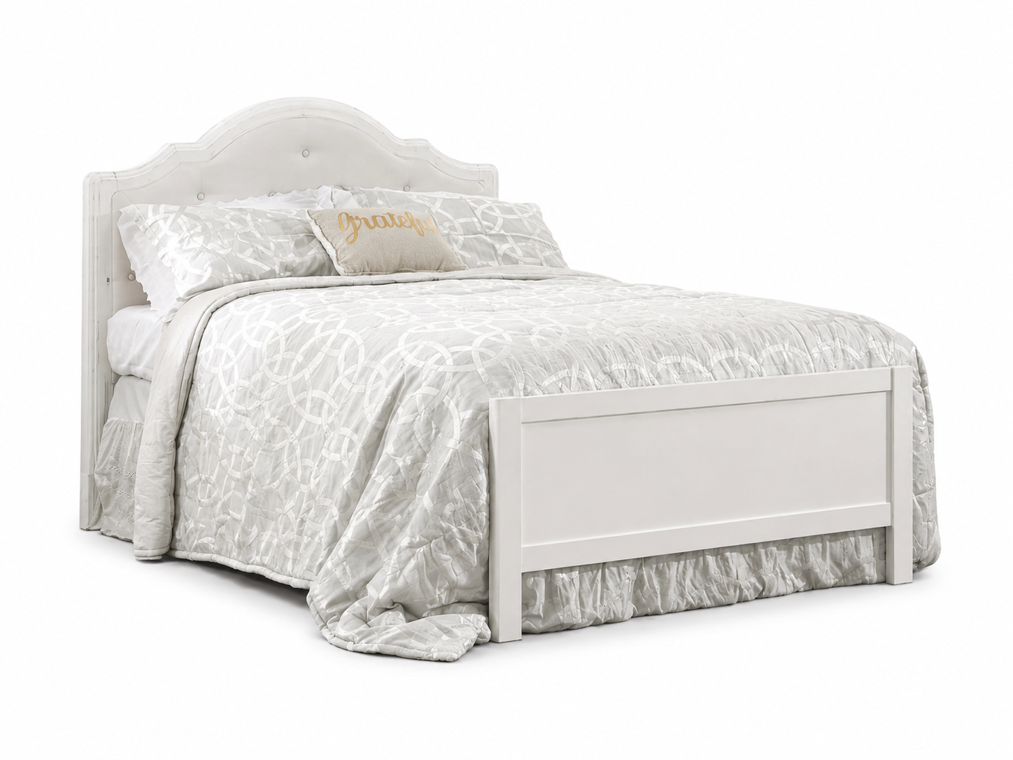 Cristallo Forever Crib with Fabric Panel