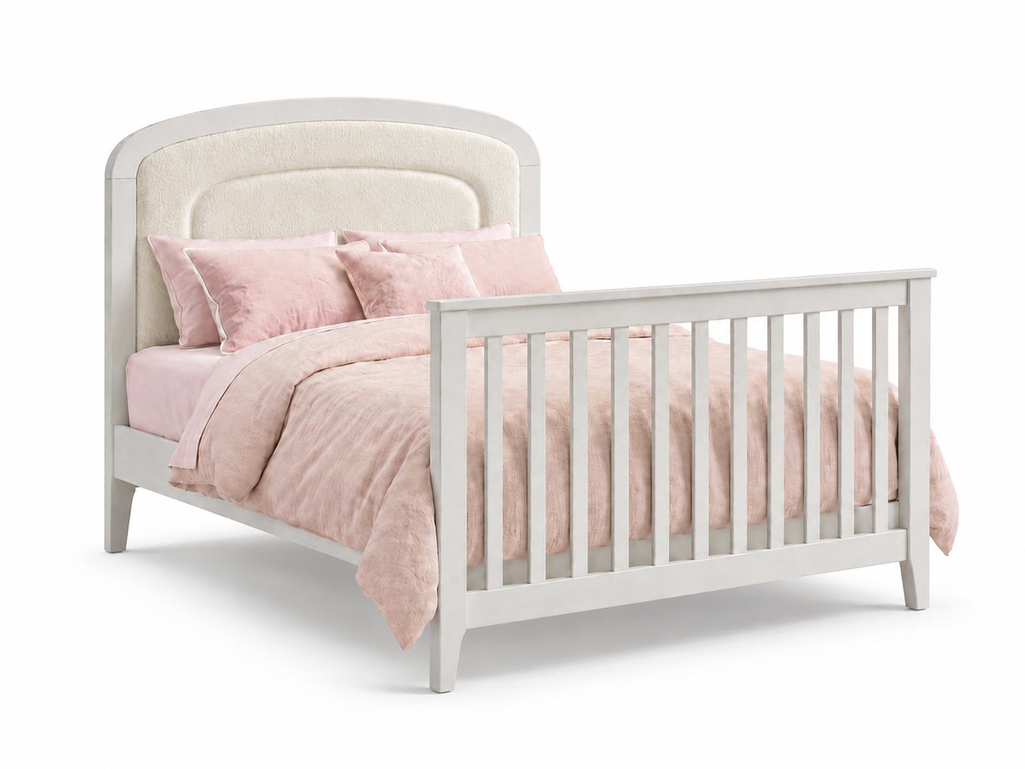 Color: White | Palo 5-in-1 Convertible Crib