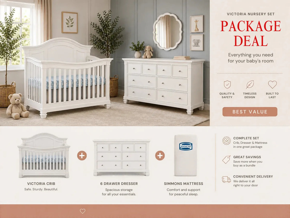 Victoria White 3 Piece Package Deal Set