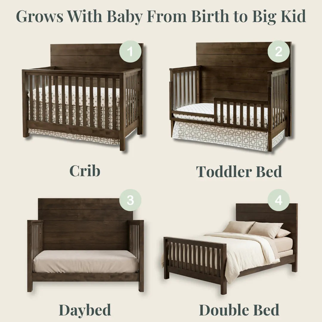 Color: Dove | Westwood Design Dovetail Convertible Crib
