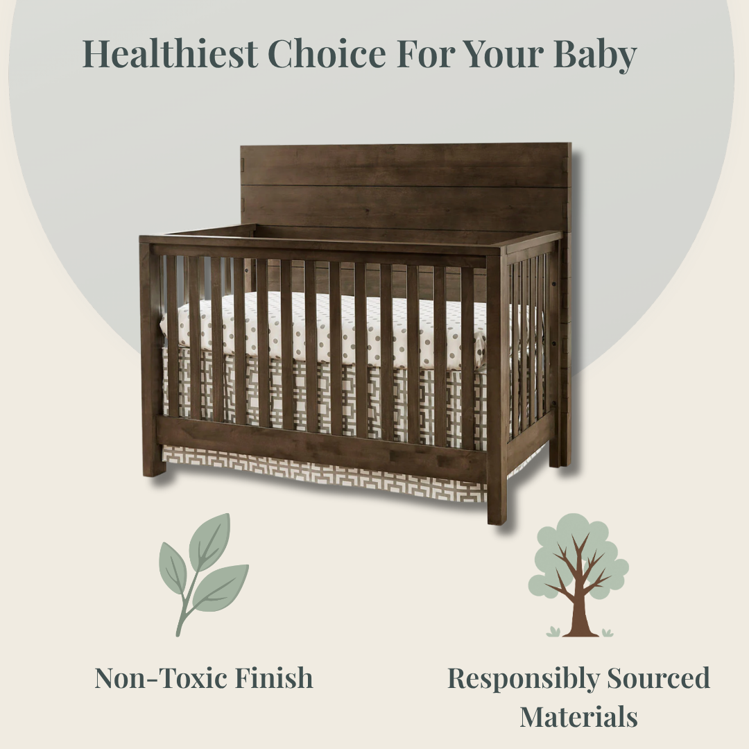 Color: Dove | Westwood Design Dovetail Convertible Crib