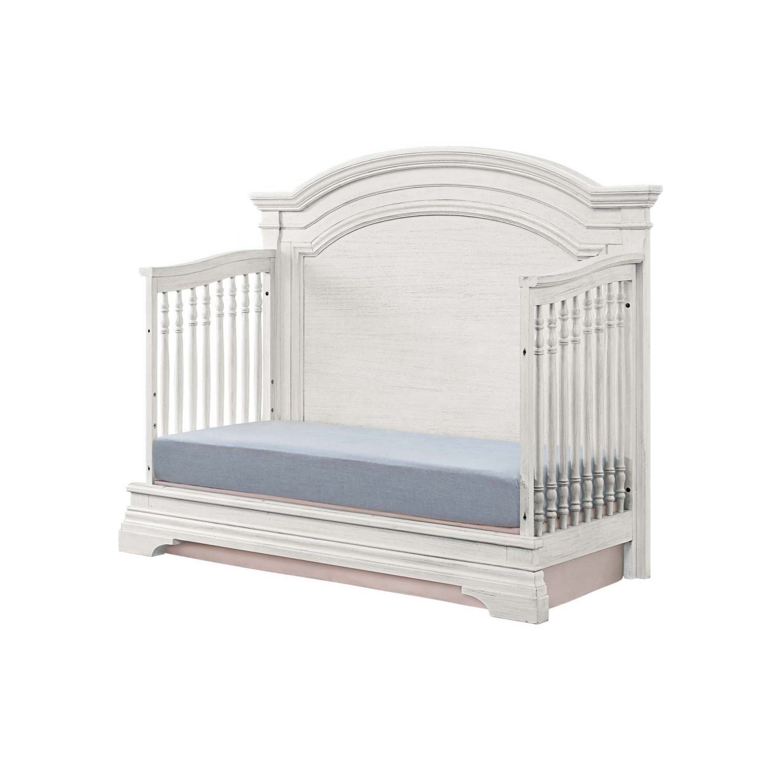 Olivia Crib in Rustic White image 3