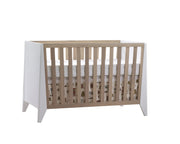 Flexx Premium Classic crib in White/Natural Wheat image 0