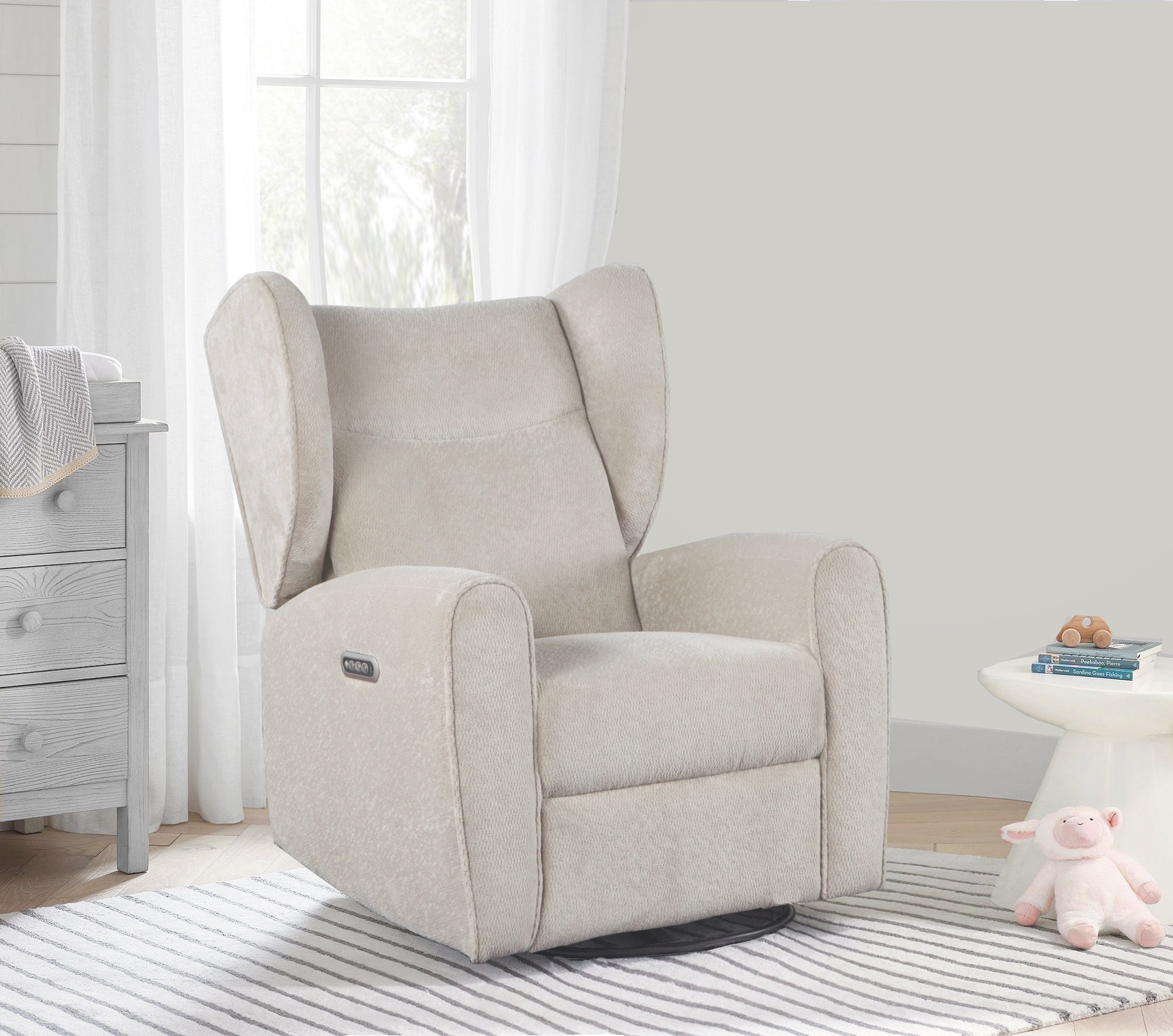 Cloud Glider Recliner in Toast image 2