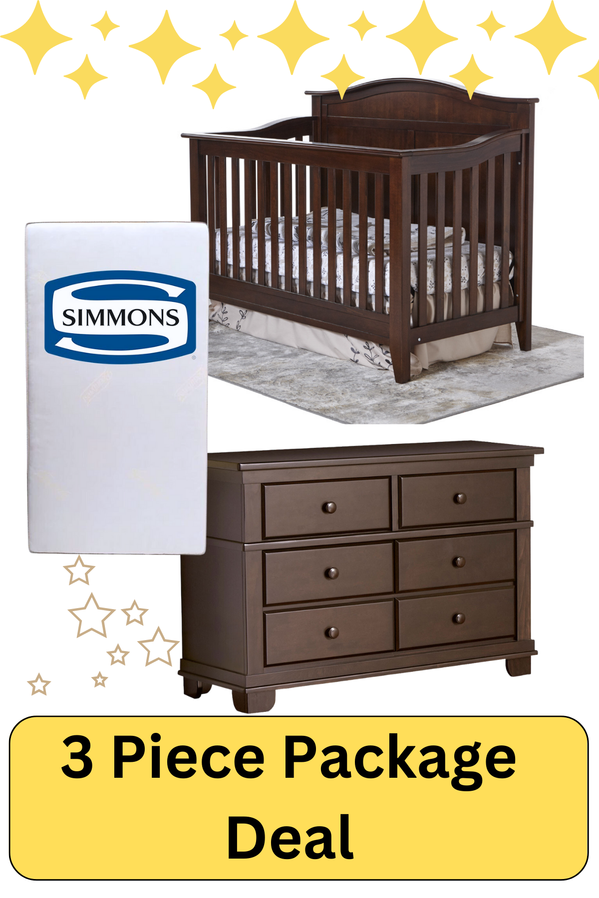 Napoli 3 piece Package deal in Mocachino image 3