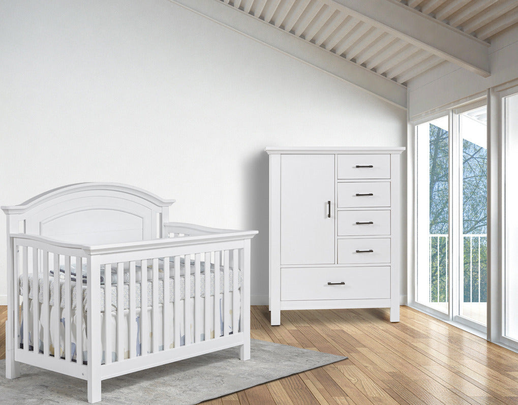 Como Door Chest in Vintage White