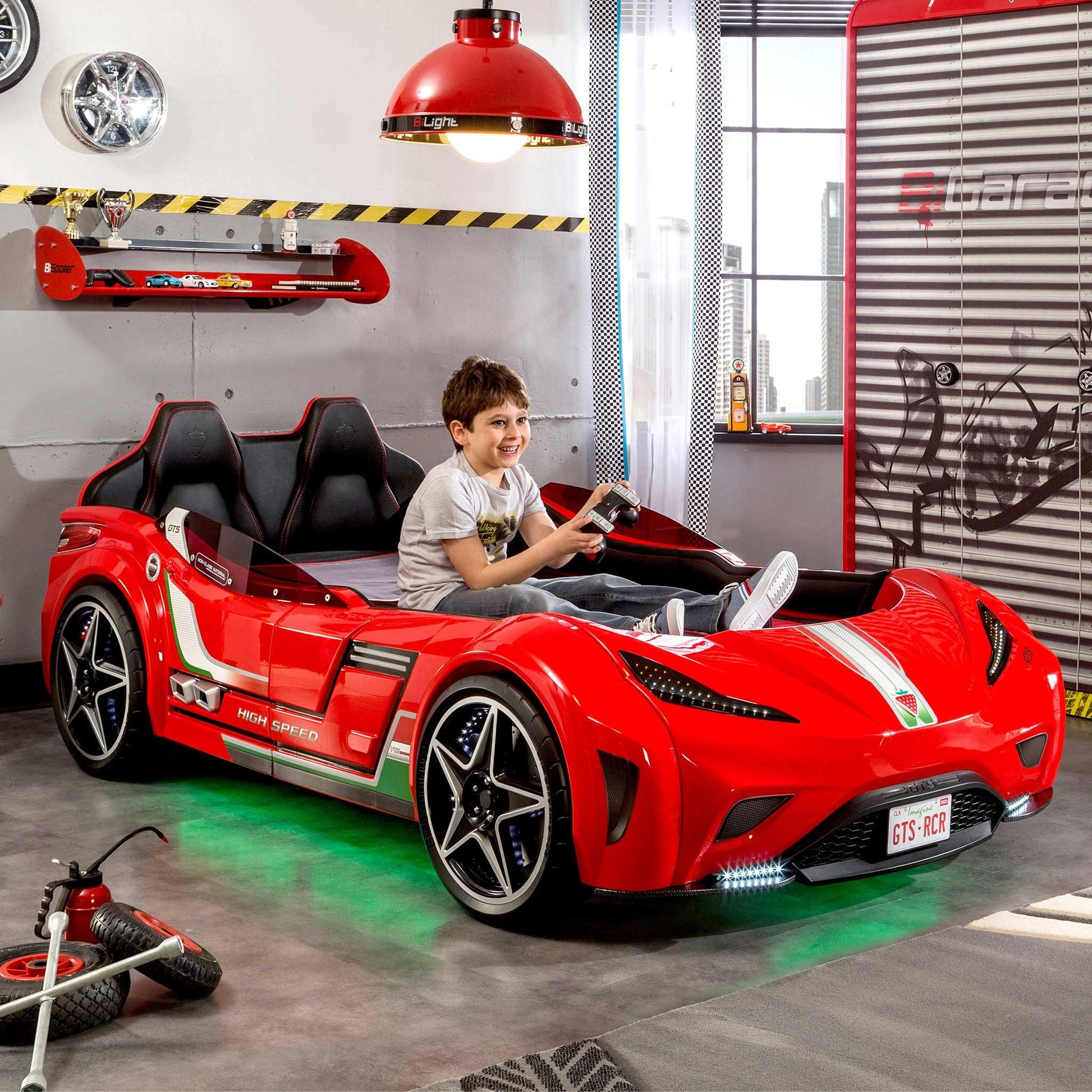 GTS Twin Race Car Bed image 2