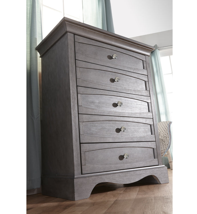 Ragusa 5 Drawer Dresser in Granite