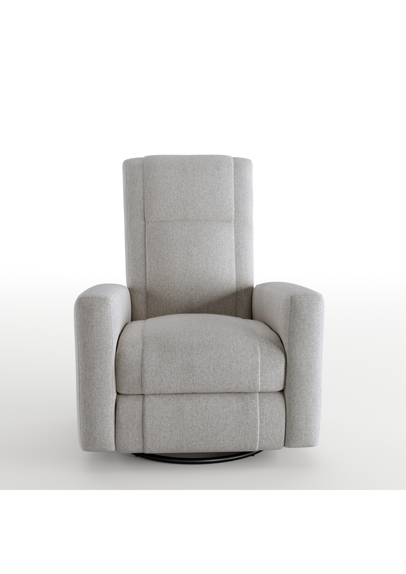 Dream Power Swivel Glider Recliner in Grey