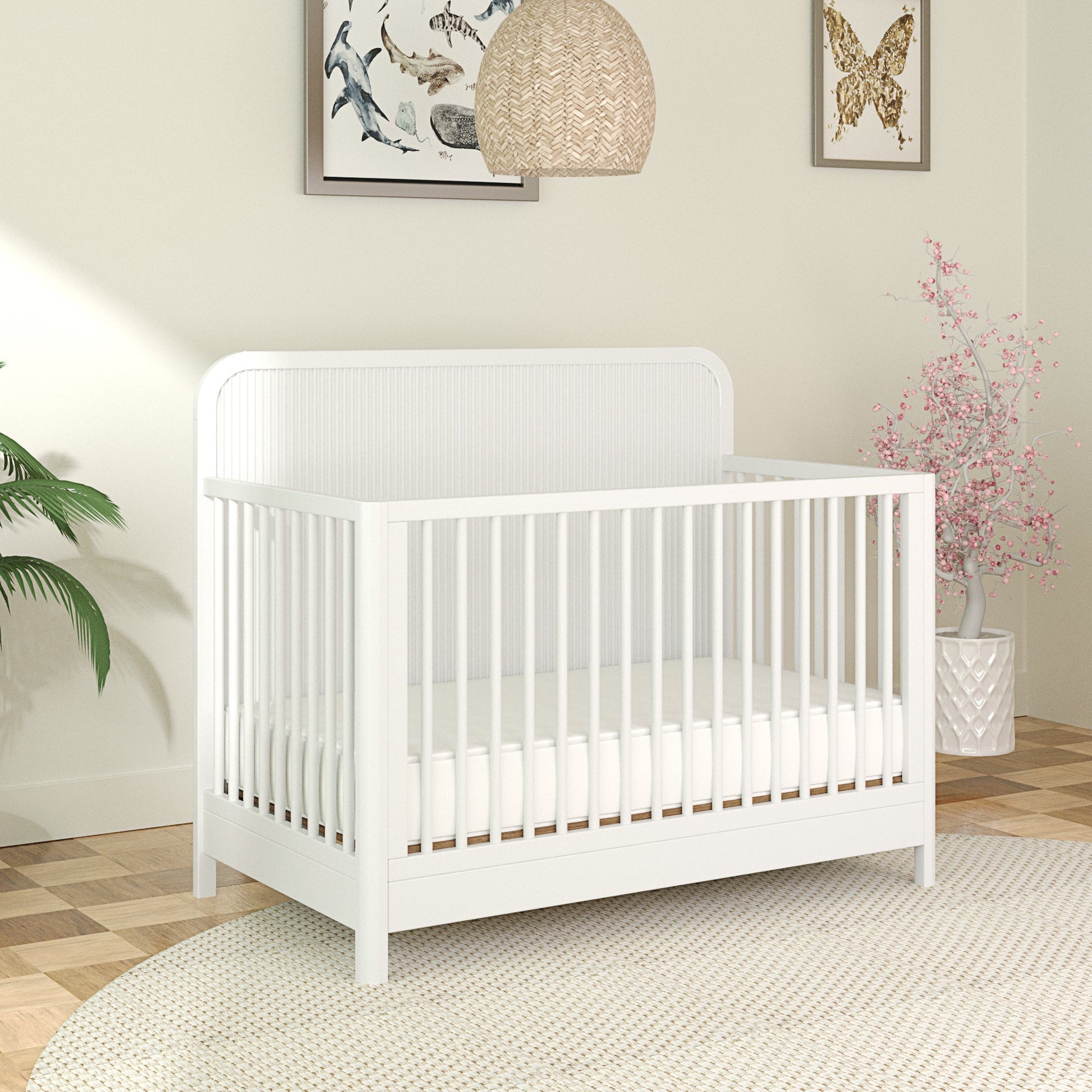 Milano crib in White image 4