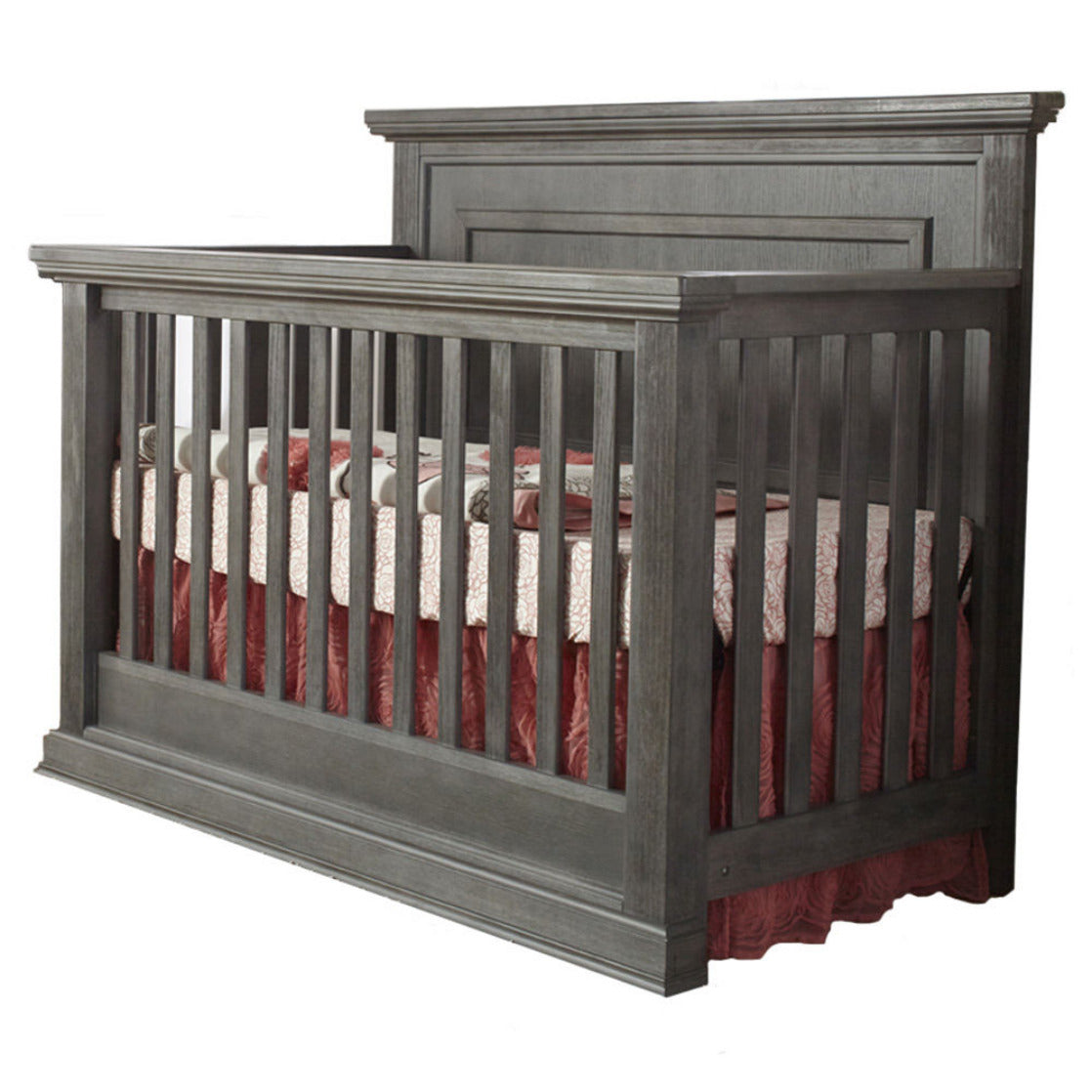 Modena Forever Crib in Distressed Granite image 0