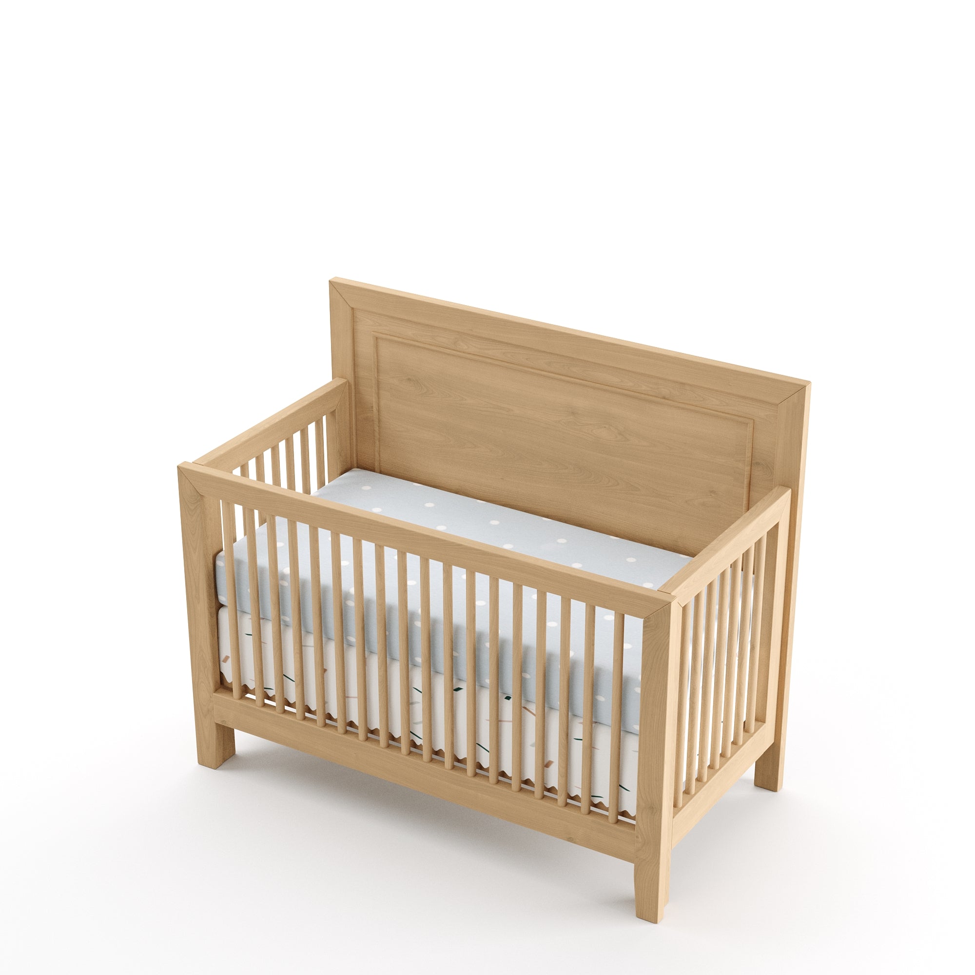 Birch Convertible Crib in Natural