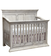 Chic Convertible Crib in Rustic White image 0