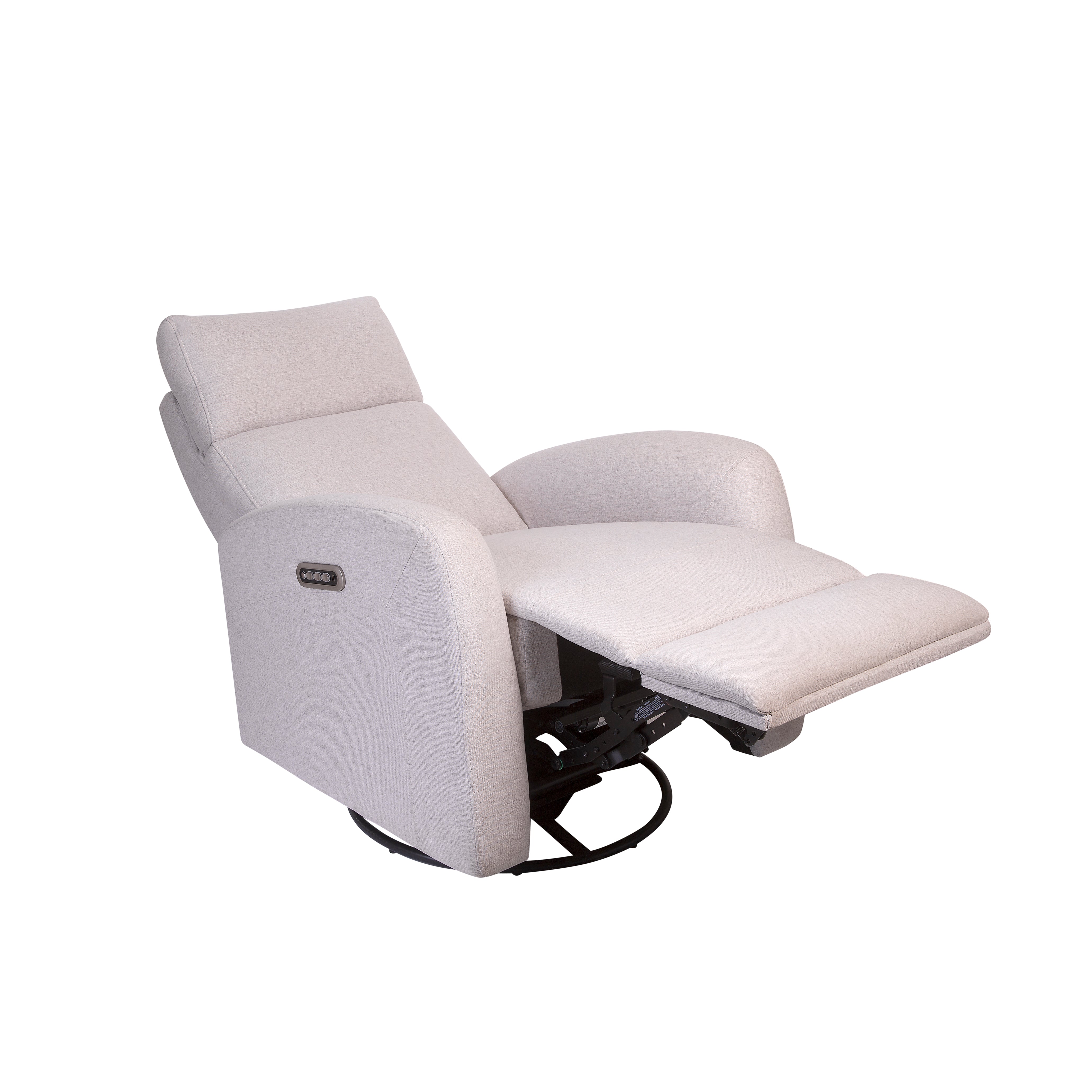 Serena Triple Power Swivel Glider Recliner in Sand