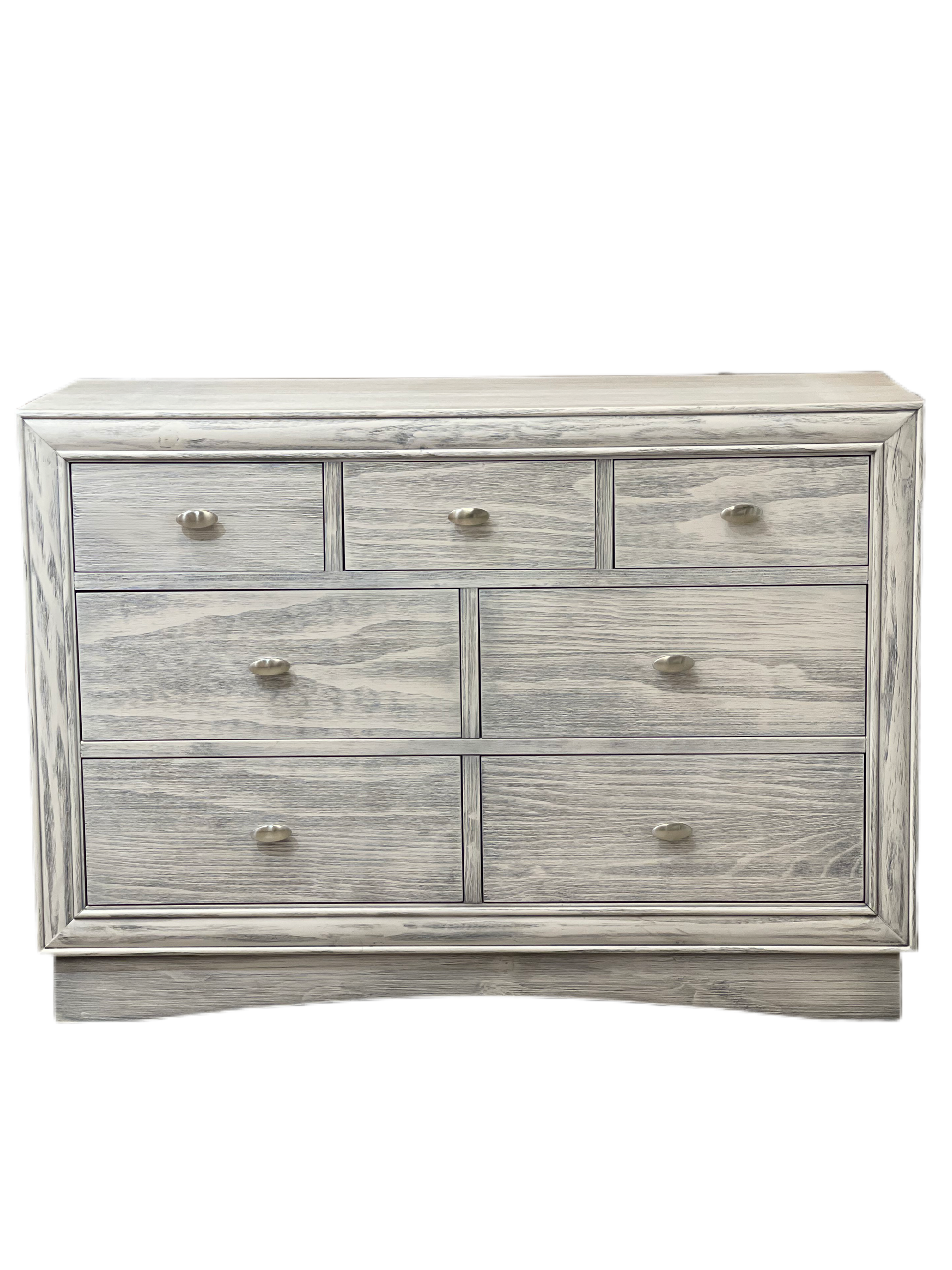 3 PIECE CHIC CRIB PACKAGE DEAL IN RUSTIC WHITE image 2