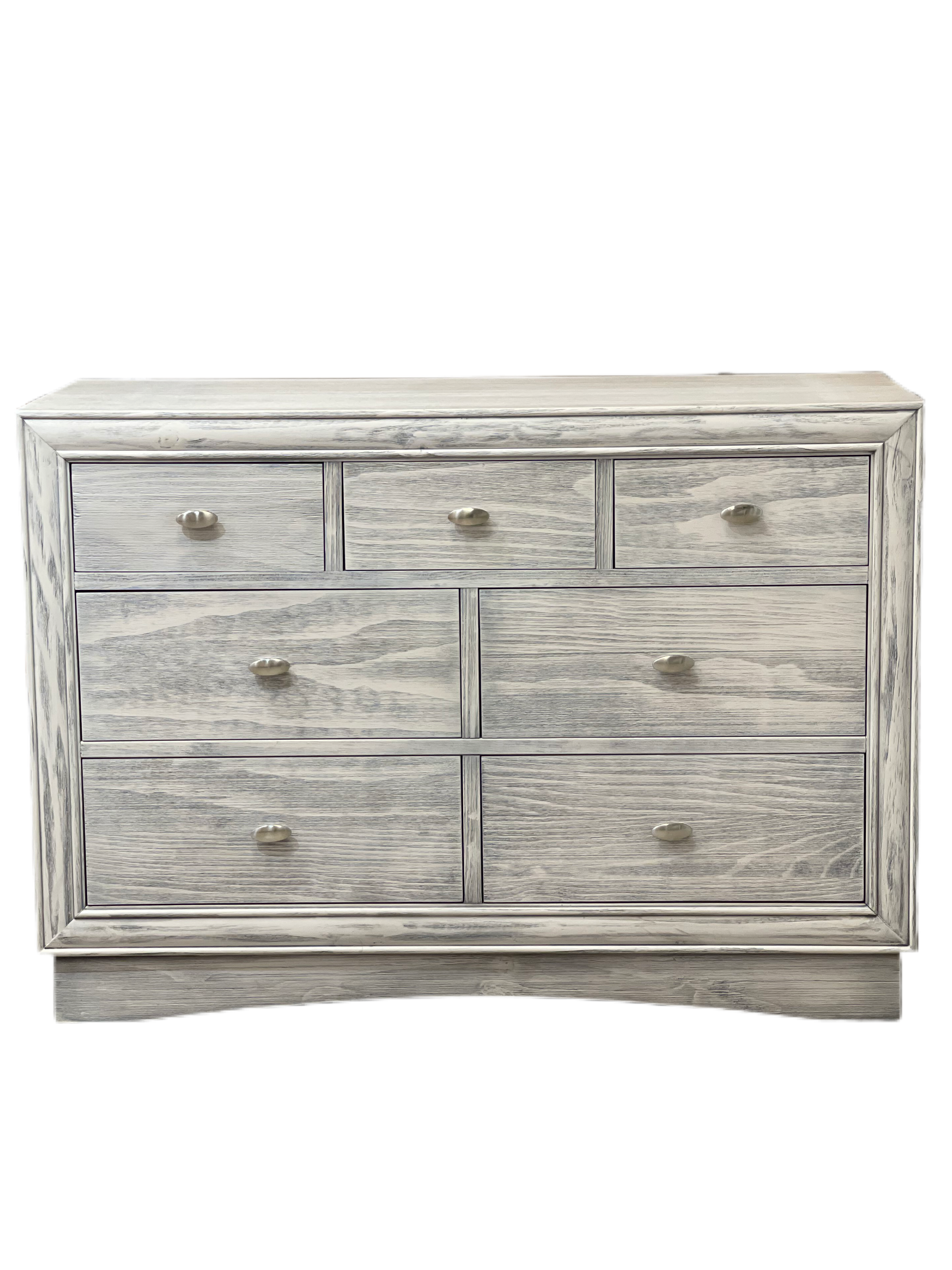 3 PIECE CHIC CRIB PACKAGE DEAL IN RUSTIC WHITE image 2