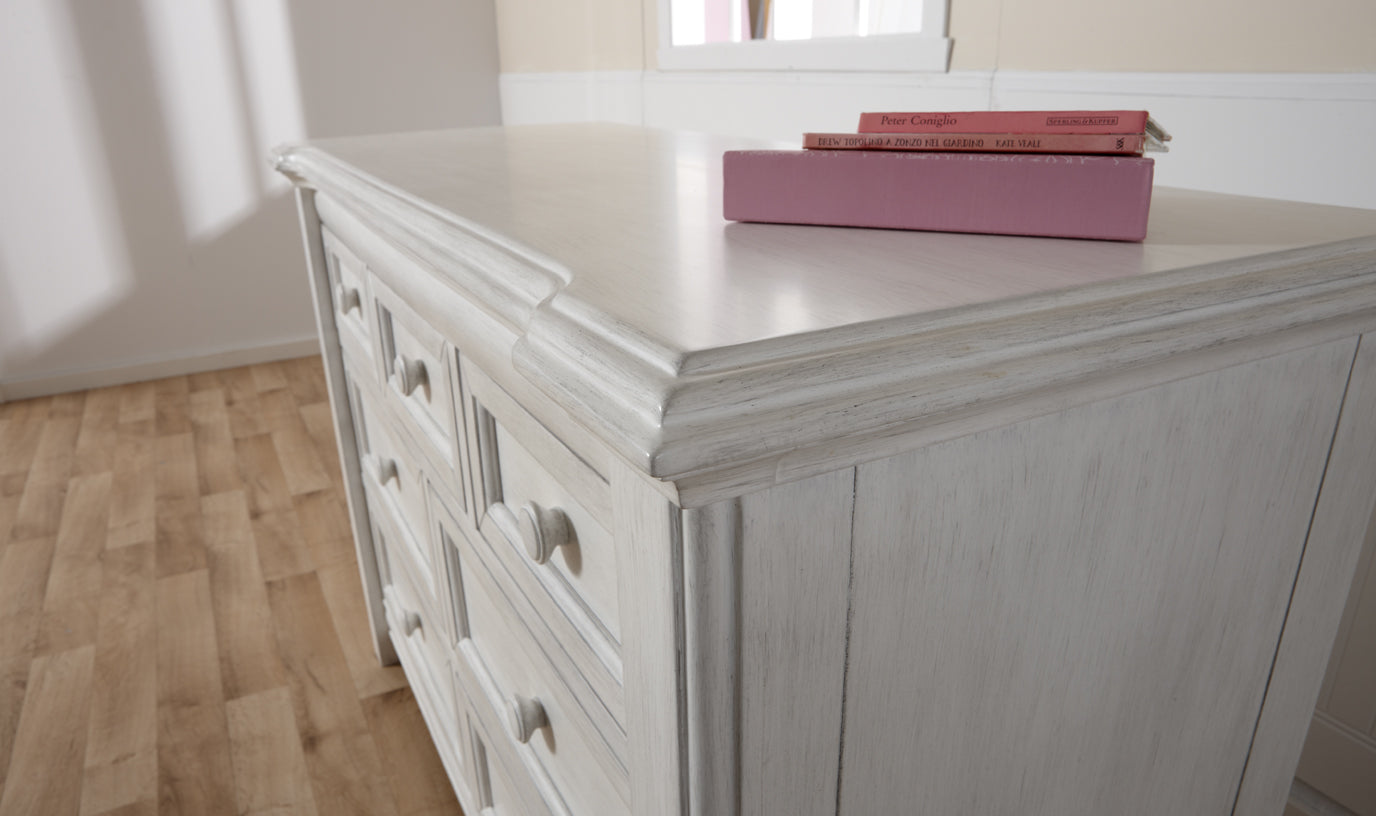 Cristallo Double Dresser Vintage White image 2