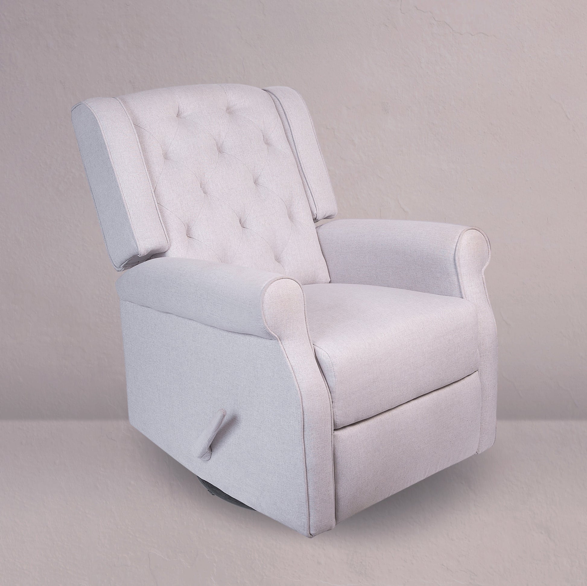 Hayley Swivel/Glider Recliner in Sand image 1