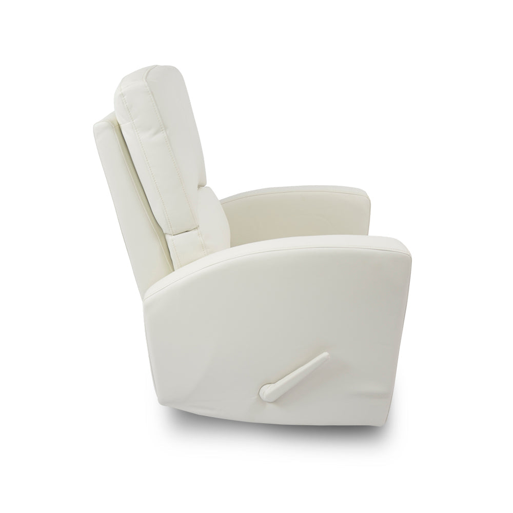Habana Swivel/Glider Recliner in White