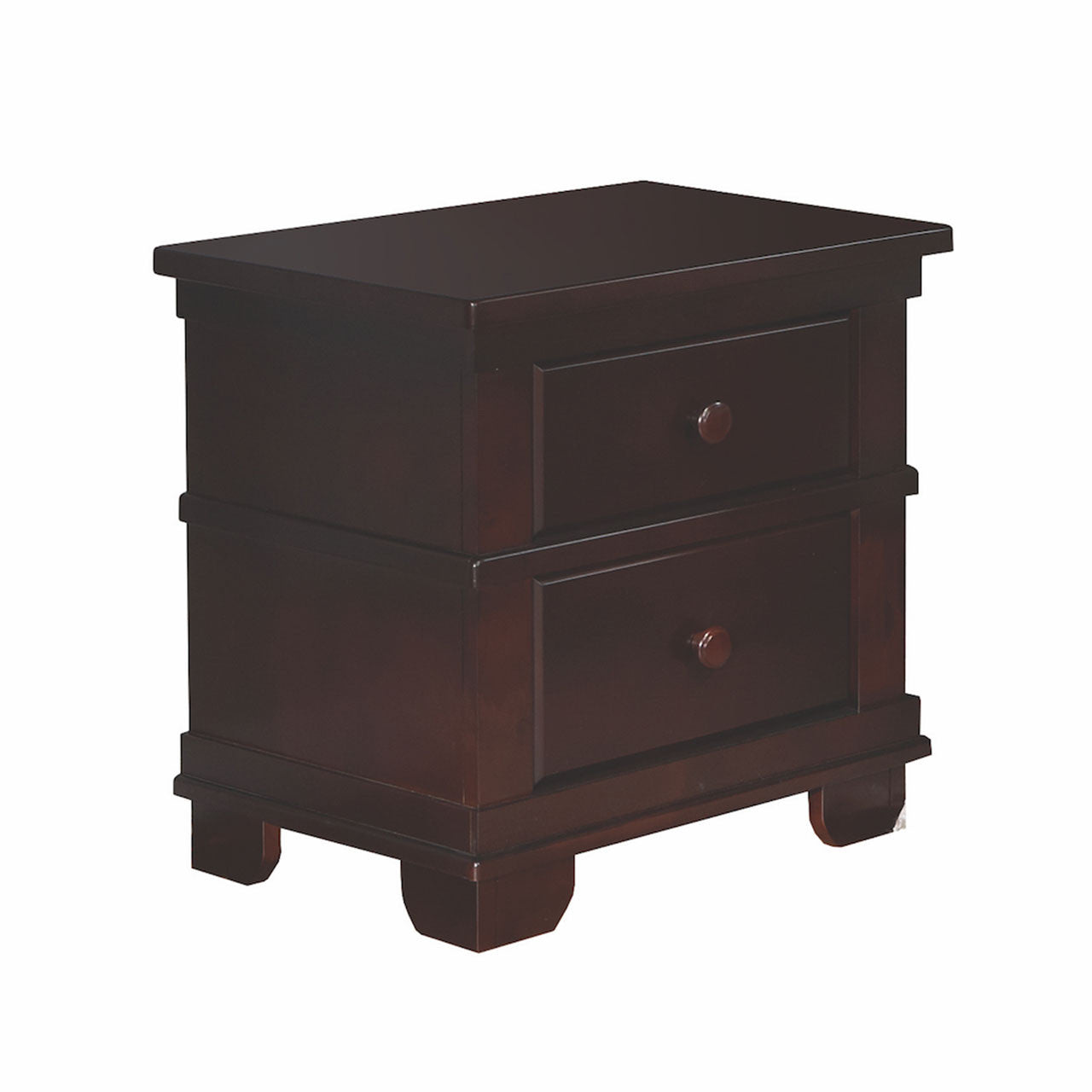 Torino Nightstand in Mocachino