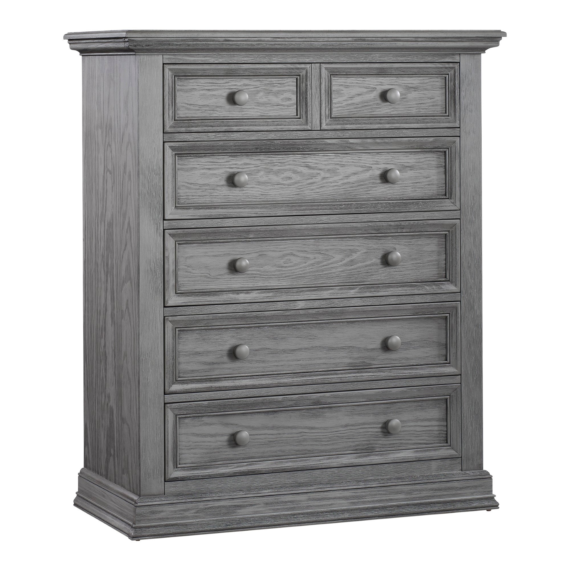 Glenbrook - Graphite Gray 5 Drawer Chest | Baby & Kids Furniture