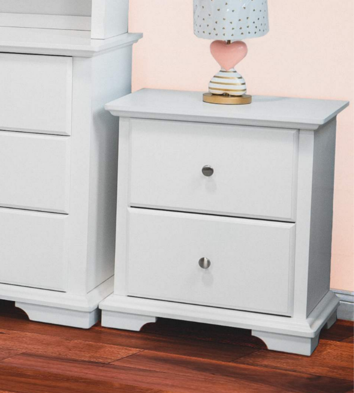 Devon Night Stand in White image 1