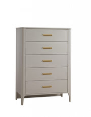 Palo 5 Drawer Tall Chest in Dove