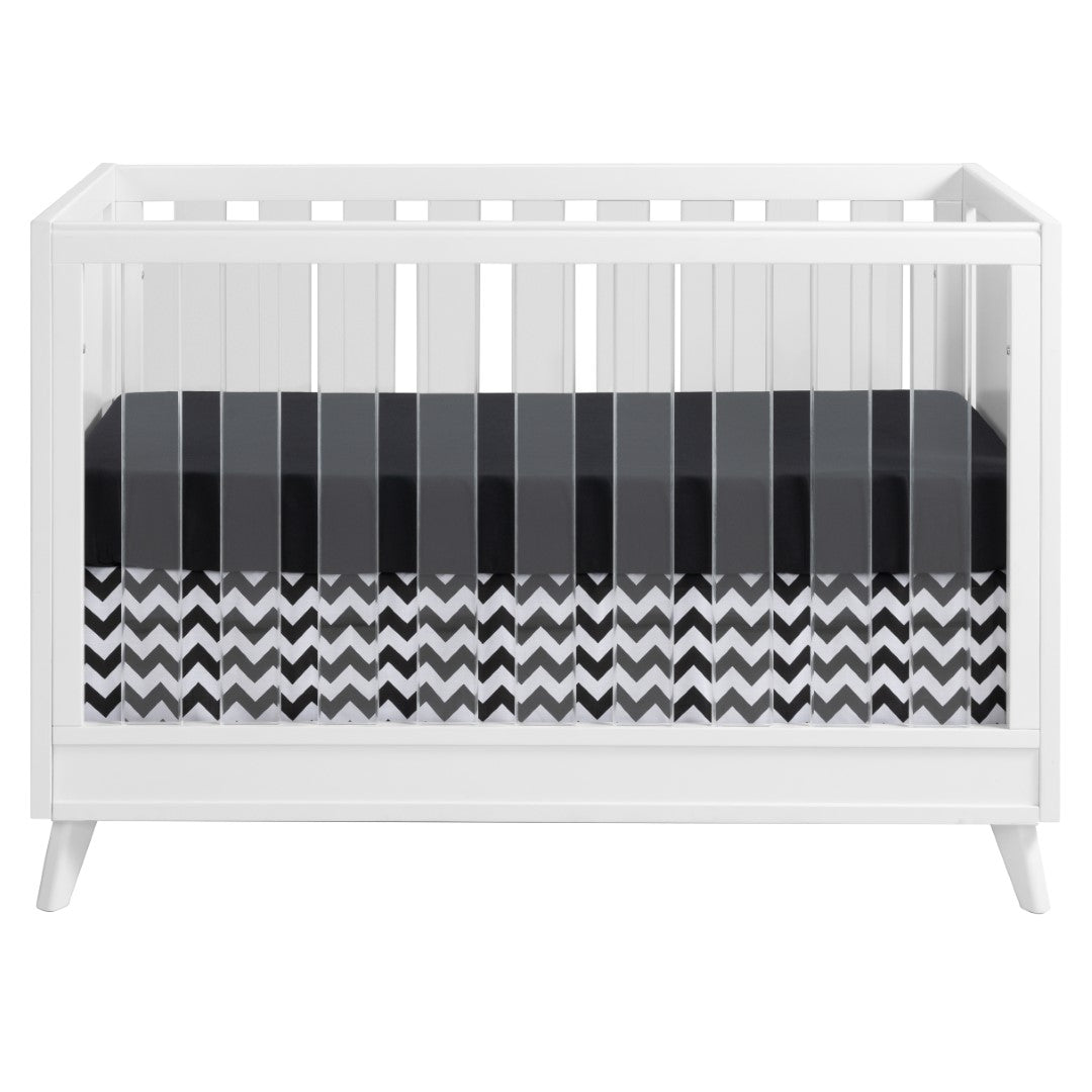 Holland - White 3 in 1 Acrylic Convertible Crib image 0