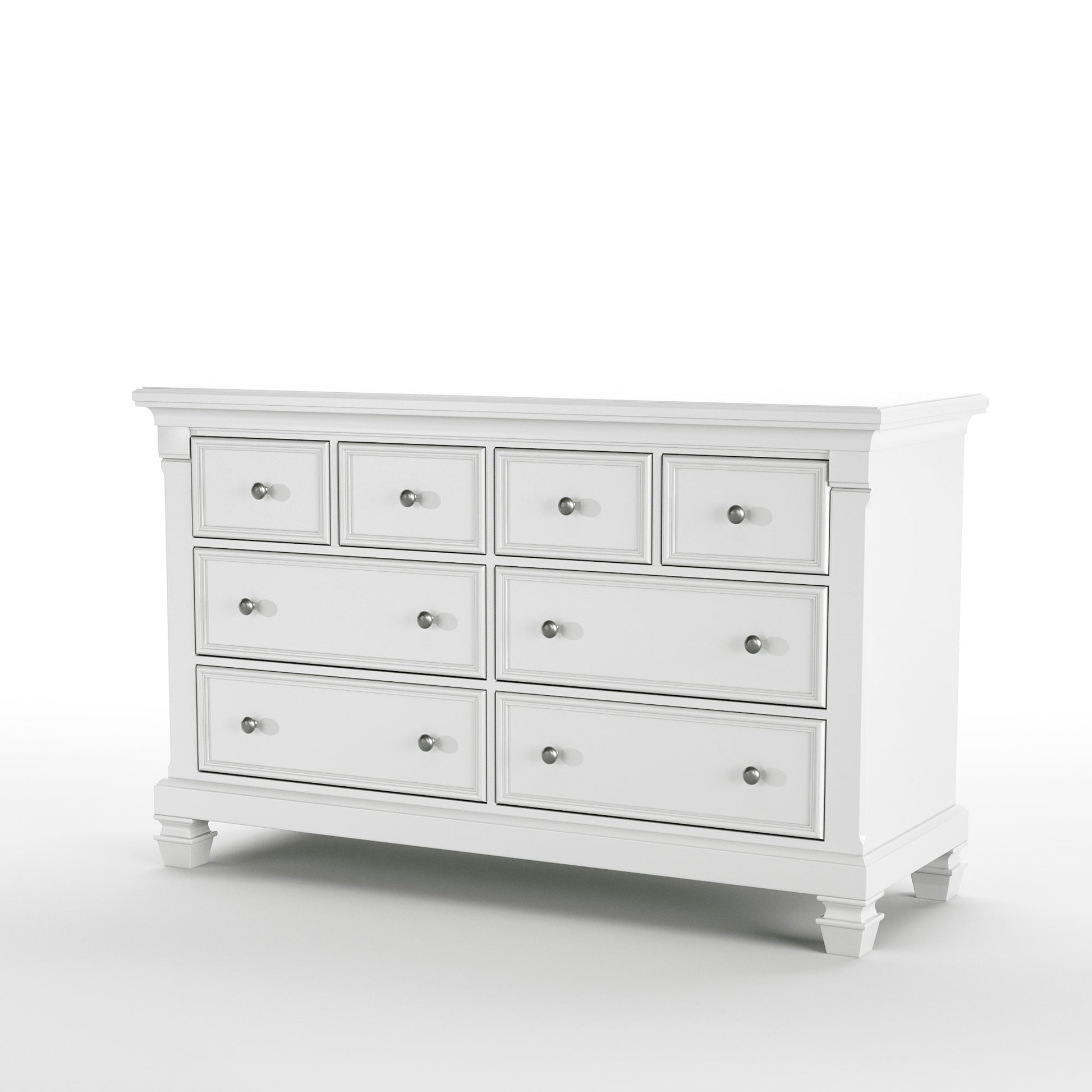 Glendale Double Dresser in White