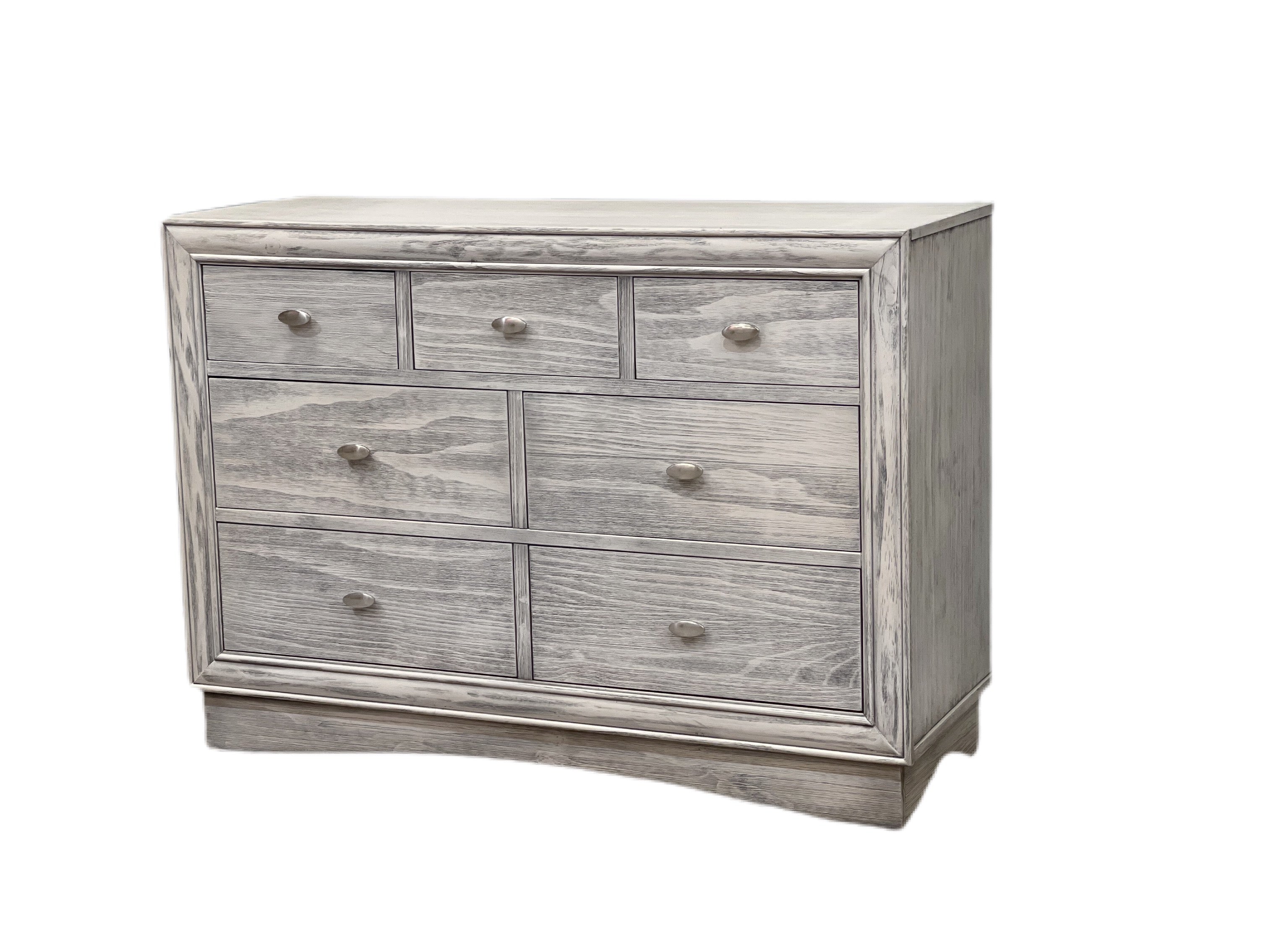 Preston Double Dresser in Rustic White