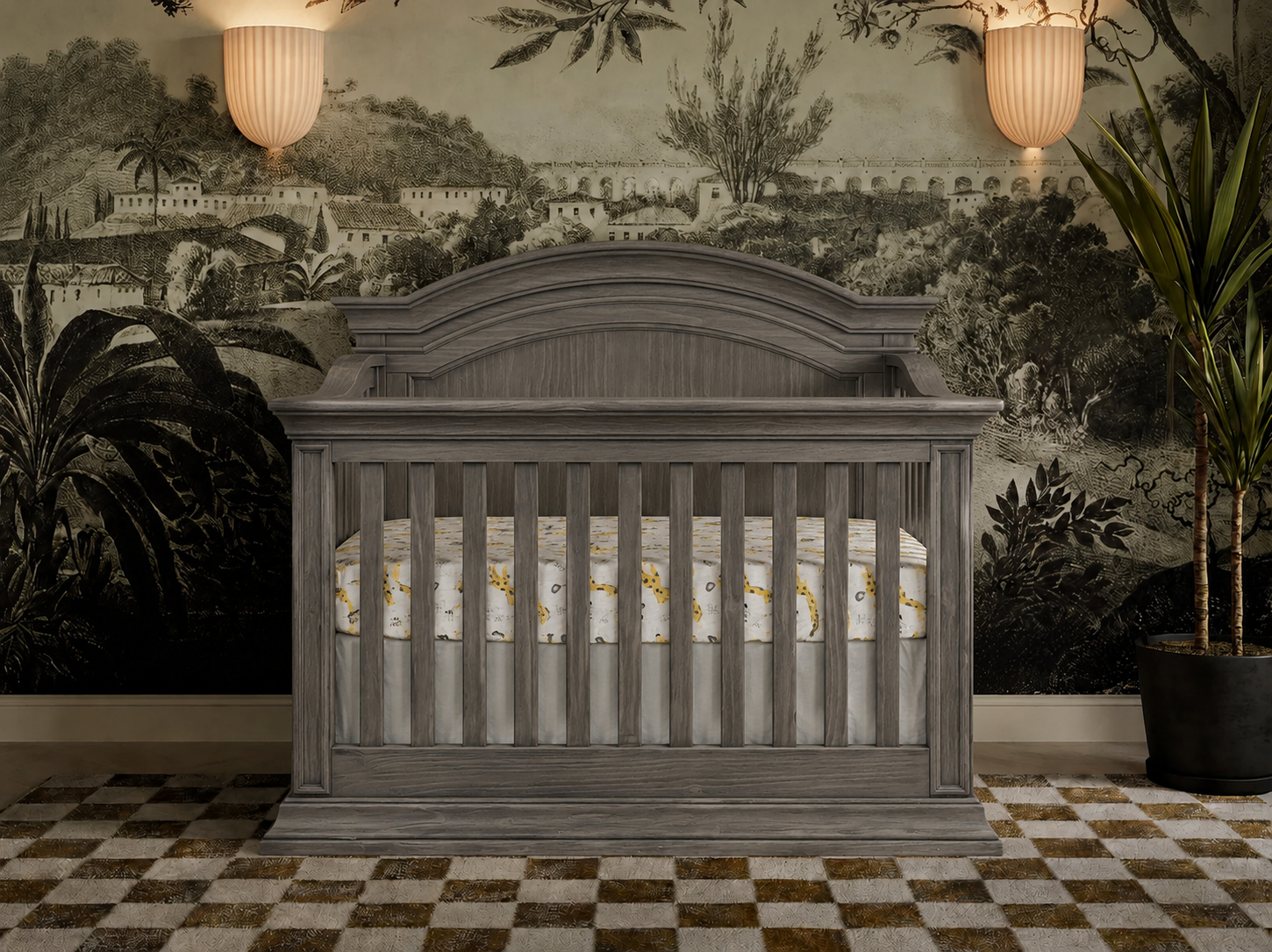 Color: Granite | Khloe Convertible Crib