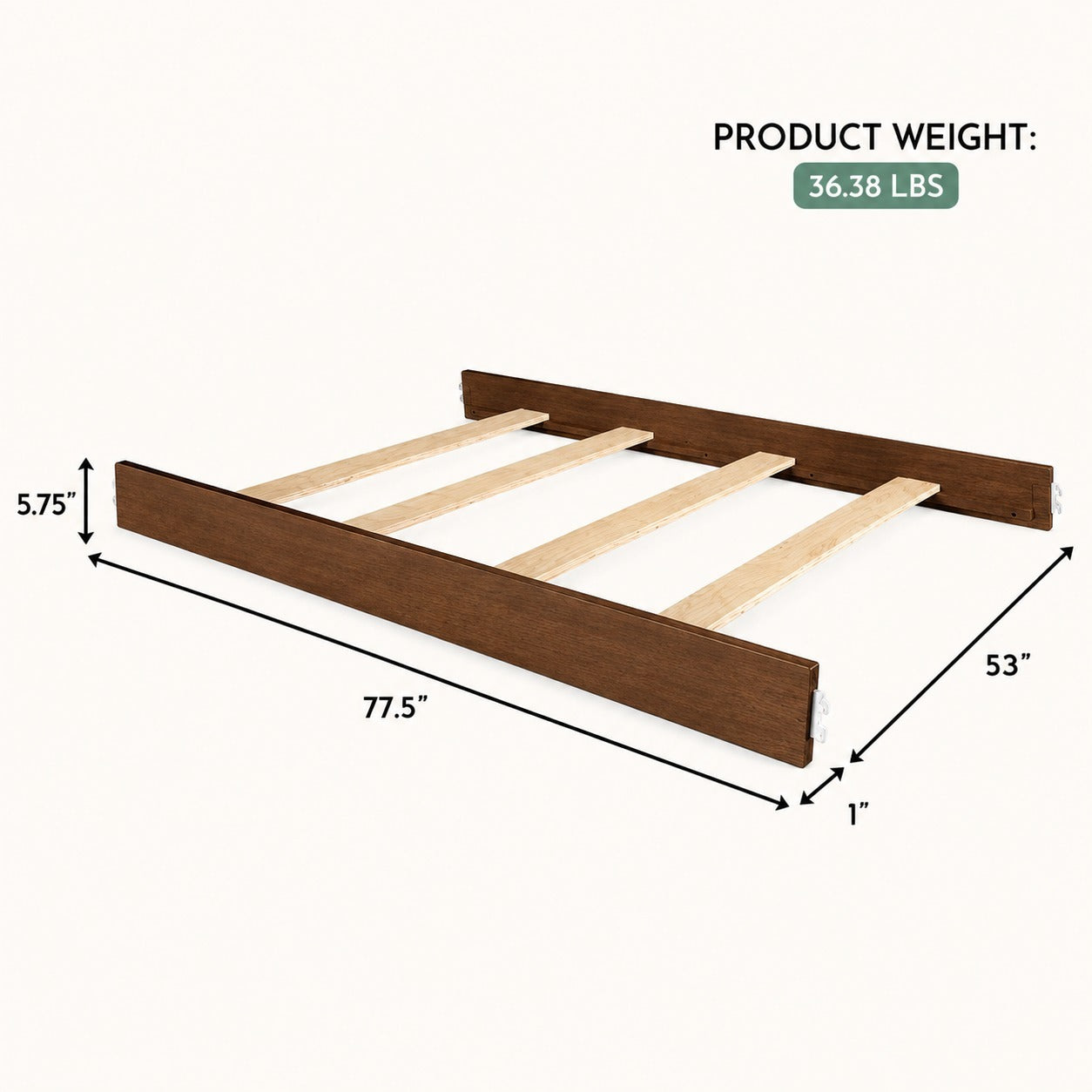 Antilia Full Size Bed Rail