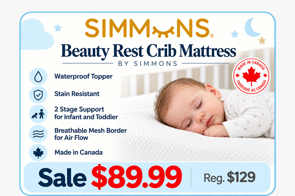 Beauty Rest Simmons crib mattress