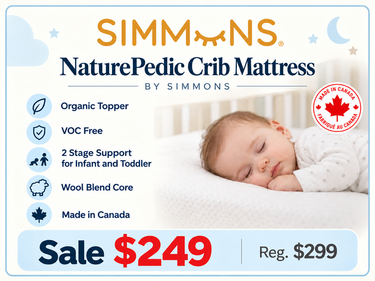 NaturePedic Simmons crib mattress