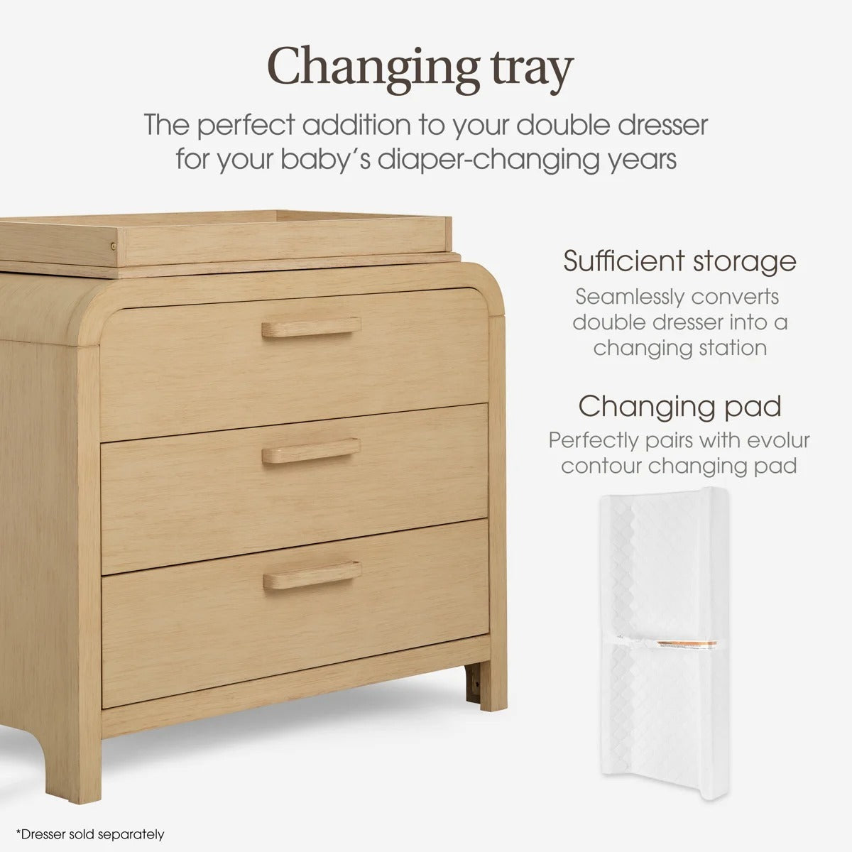 Cove Changing Tray